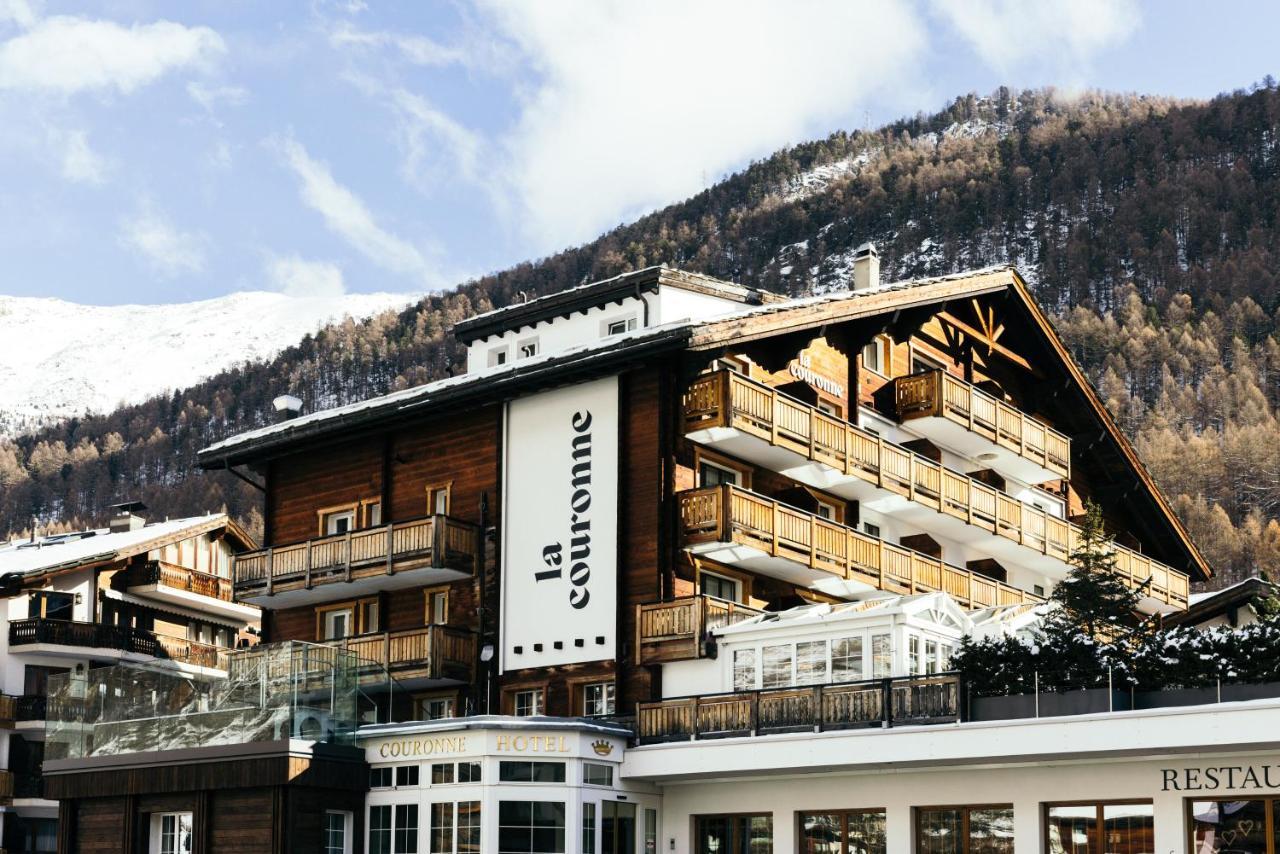 La Couronne Hotel & Spa Zermatt Exteriör bild
