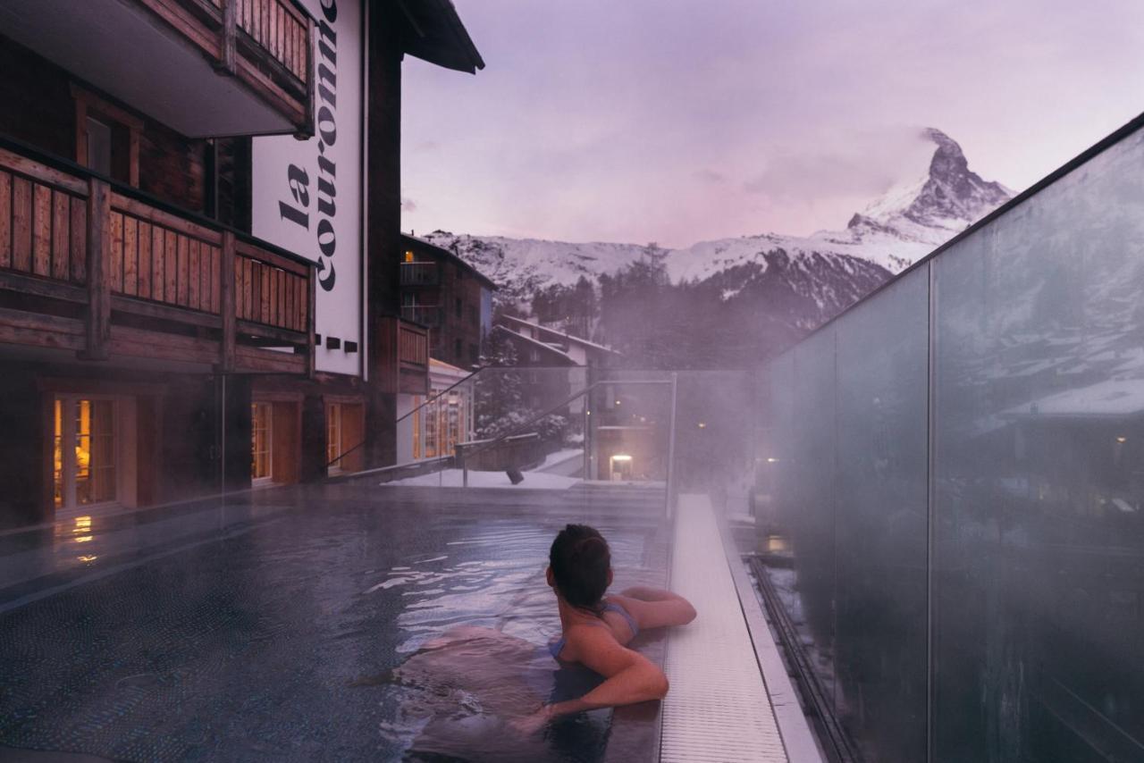 La Couronne Hotel & Spa Zermatt Exteriör bild