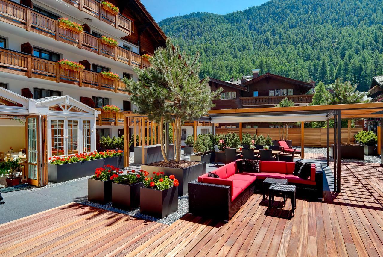 La Couronne Hotel & Spa Zermatt Exteriör bild