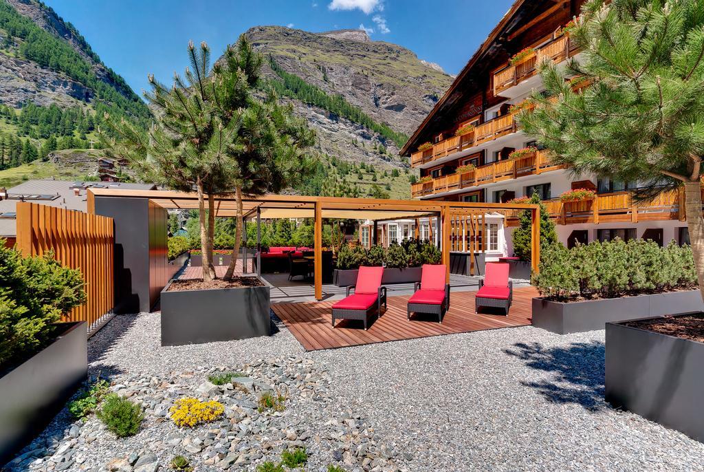 La Couronne Hotel & Spa Zermatt Exteriör bild