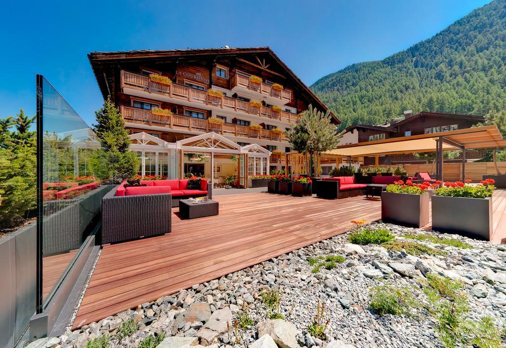 La Couronne Hotel & Spa Zermatt Exteriör bild